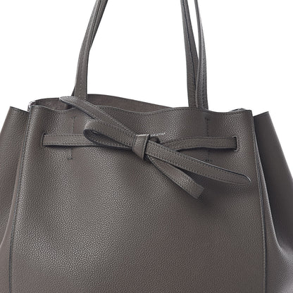Celine Soft Grained Calfskin Small Belt Cabas Phantom Taupe 7 of 9