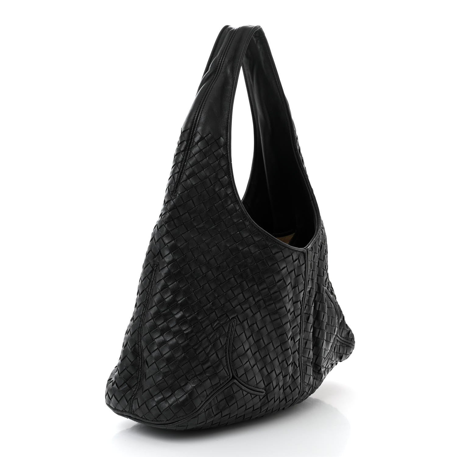 Bottega Veneta Nappa Intrecciato Ball Hobo Ebano Black 3 of 10