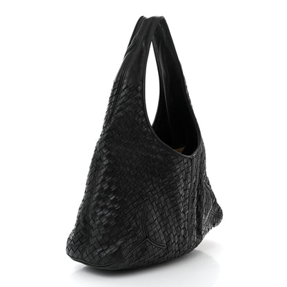 Bottega Veneta Nappa Intrecciato Ball Hobo Ebano Black 3 of 10