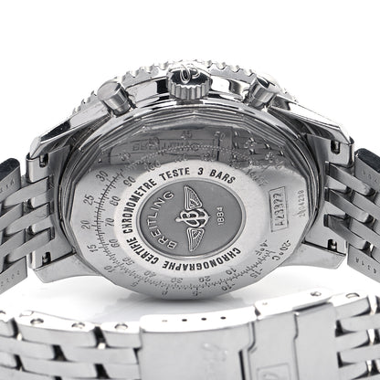 Breitling Stainless Steel 42mm Navitimer Chronograph Automatic Watch Black A23322 4 of 4
