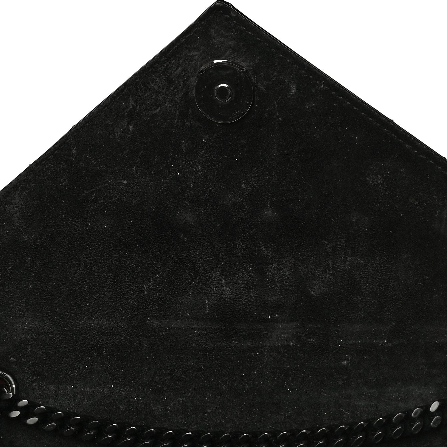 Saint Laurent Patent Mixed Matelasse Triquilt Small Monogram Satchel Black 10 of 10