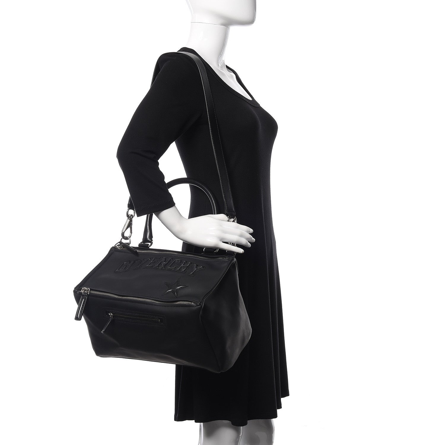 Givenchy PVC Medium Patch Pandora Black 2 of 11