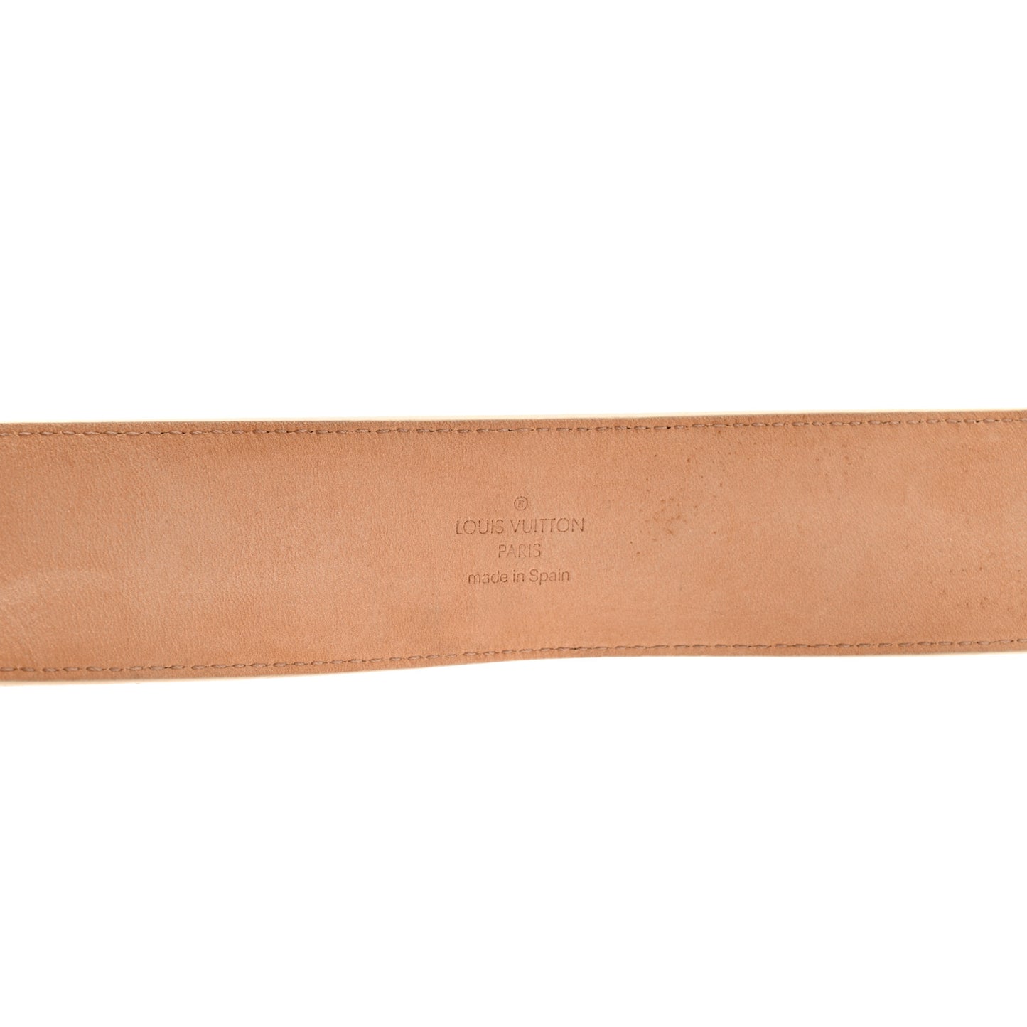 Damier Azur LV Initiales Belt 80 32