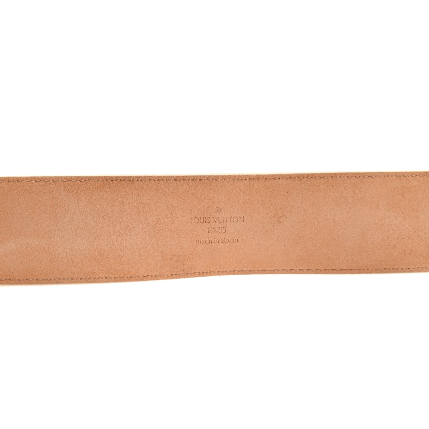 Louis Vuitton Damier Azur LV Initiales Belt 80 32 5 of 8