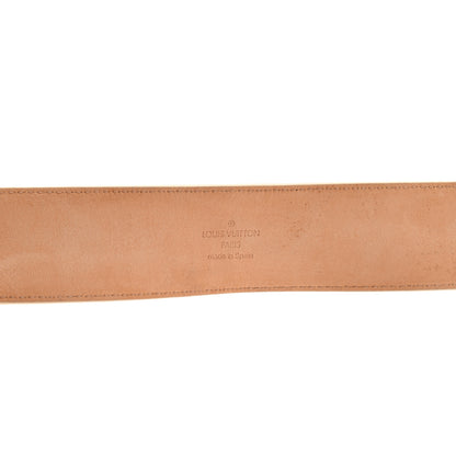 Louis Vuitton Damier Azur LV Initiales Belt 80 32 5 of 8