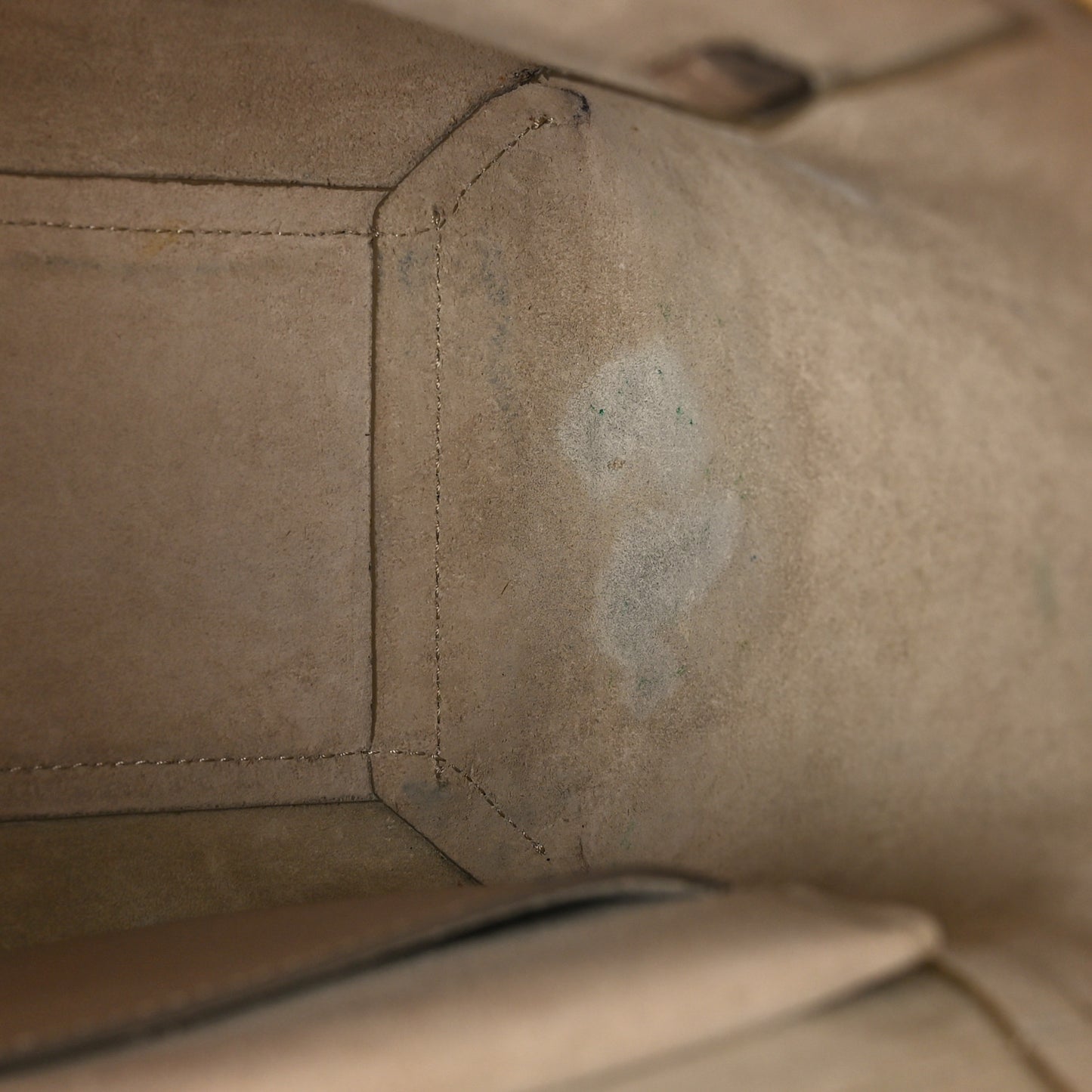 Grained Calfskin Nano Belt Bag Light Taupe