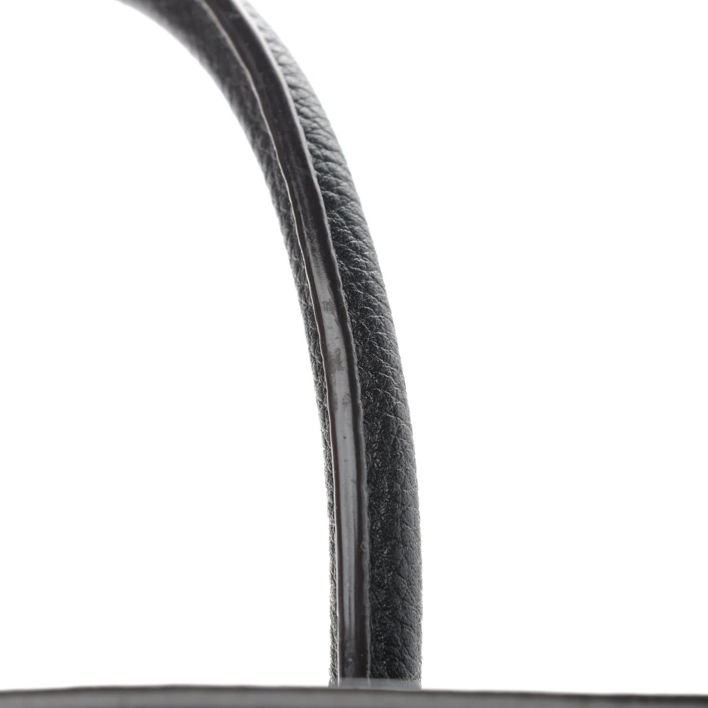 Drummed Calfskin Nano Luggage Black