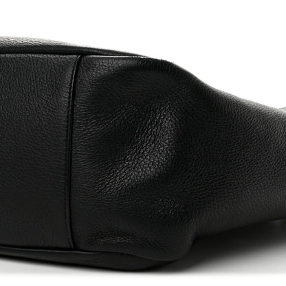Saint Laurent Grained Deerskin Bea Tote Black 10 of 14