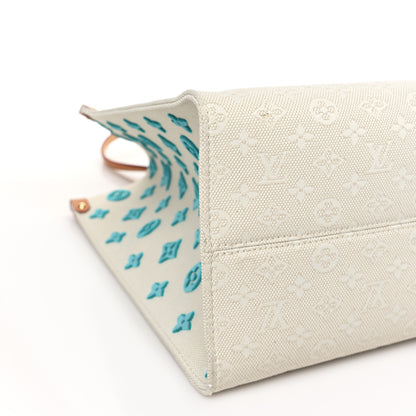 Louis Vuitton Jacquard Monogram Miami Onthego GM 7 of 9