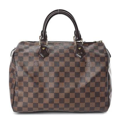Louis Vuitton Damier Ebene Speedy 30 1 of 8