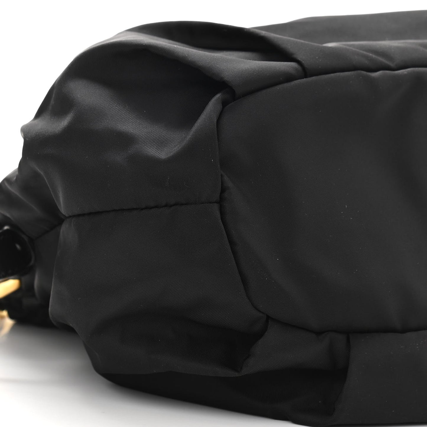 Tessuto Nylon Braided Hobo Black