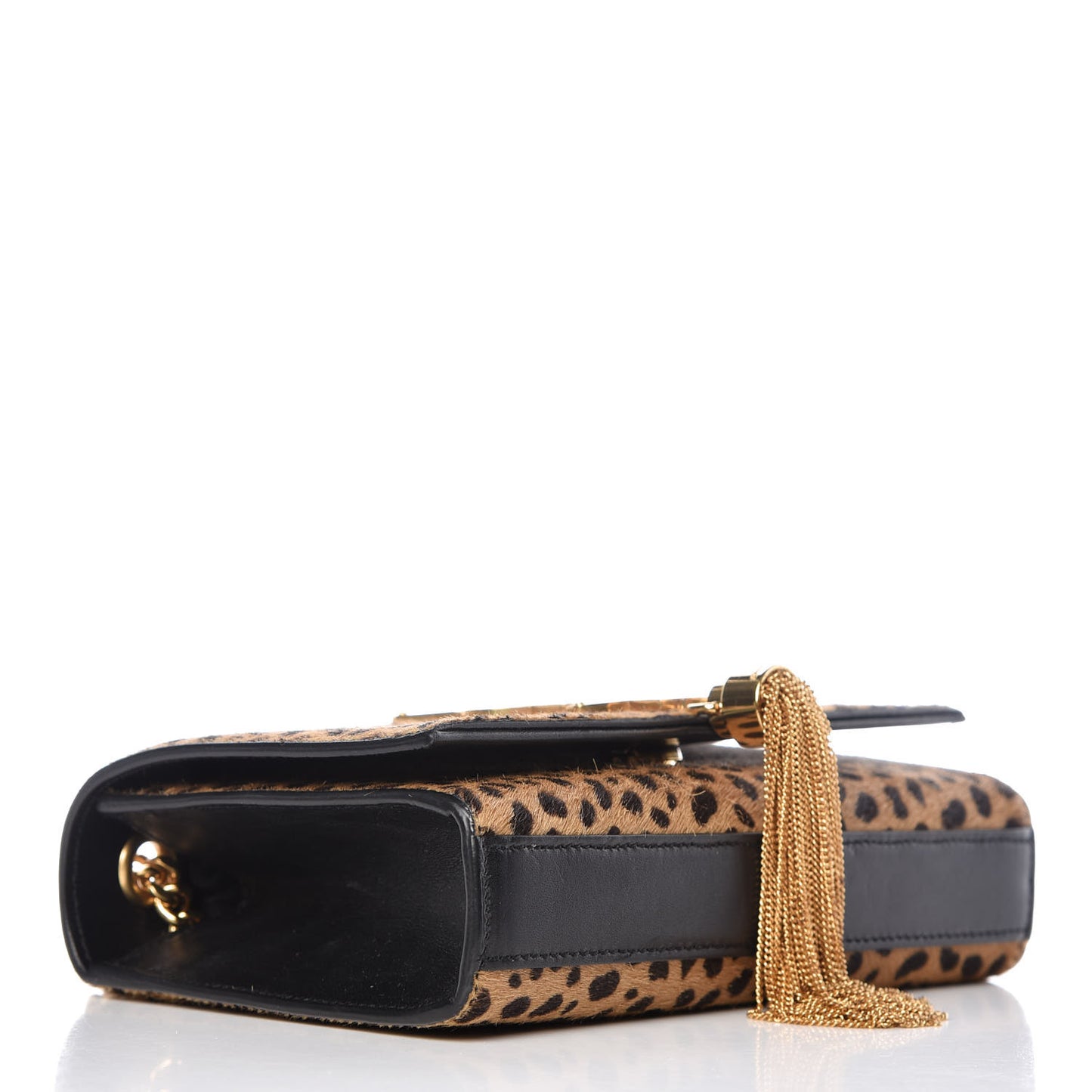 Pony Hair Calfskin Small Classic Monogram Kate Tassel Satchel