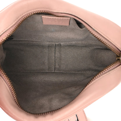 Gucci Calfskin Matelasse Mini GG Marmont Chain Shoulder Bag Perfect Pink 5 of 24