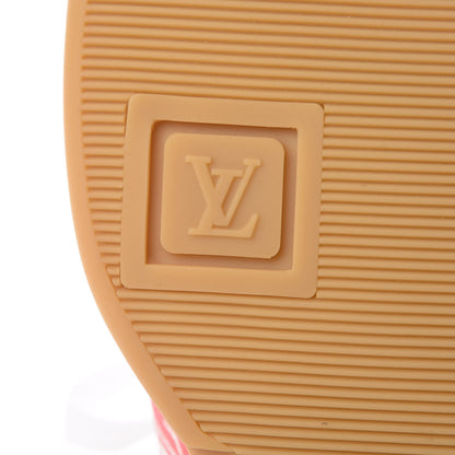 Louis Vuitton X SUPREME Calfskin Monogram Sneakers 9.5 White Red 6 of 9