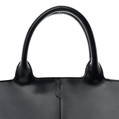 The Row Polished Vegetable Tanned Calfskin To Go Bag 7 of 9