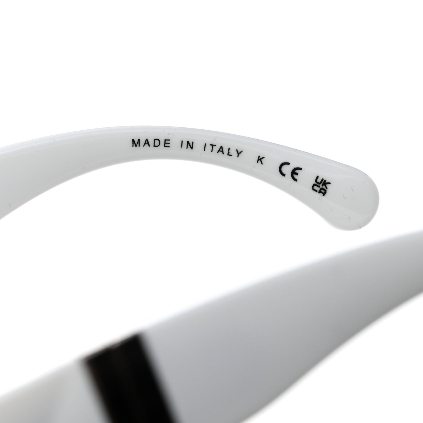 Acetate Metal Square Folding Sunglasses 6055-B White