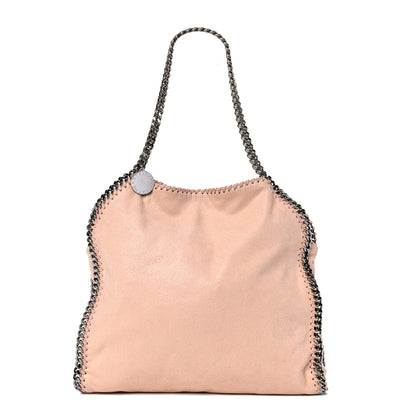 Stella McCartney Shaggy Deer Falabella Fold Over Tote Powder 1 of 8