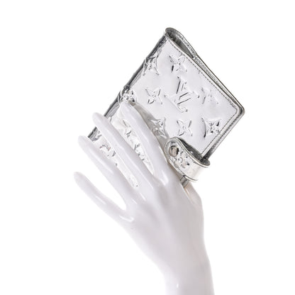 Louis Vuitton Monogram Miroir Small Ring Agenda Silver 2 of 12