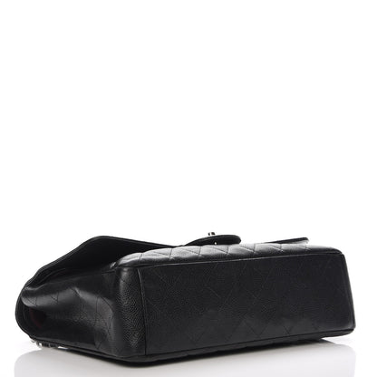 Chanel Caviar Quilted Maxi Double Flap Black 4 of 7