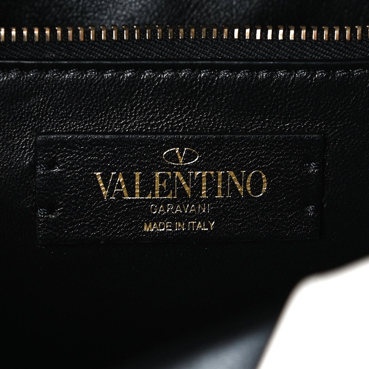 Valentino Garavani Nappa Large Roman Stud Shoulder Bag Black White 6 of 10