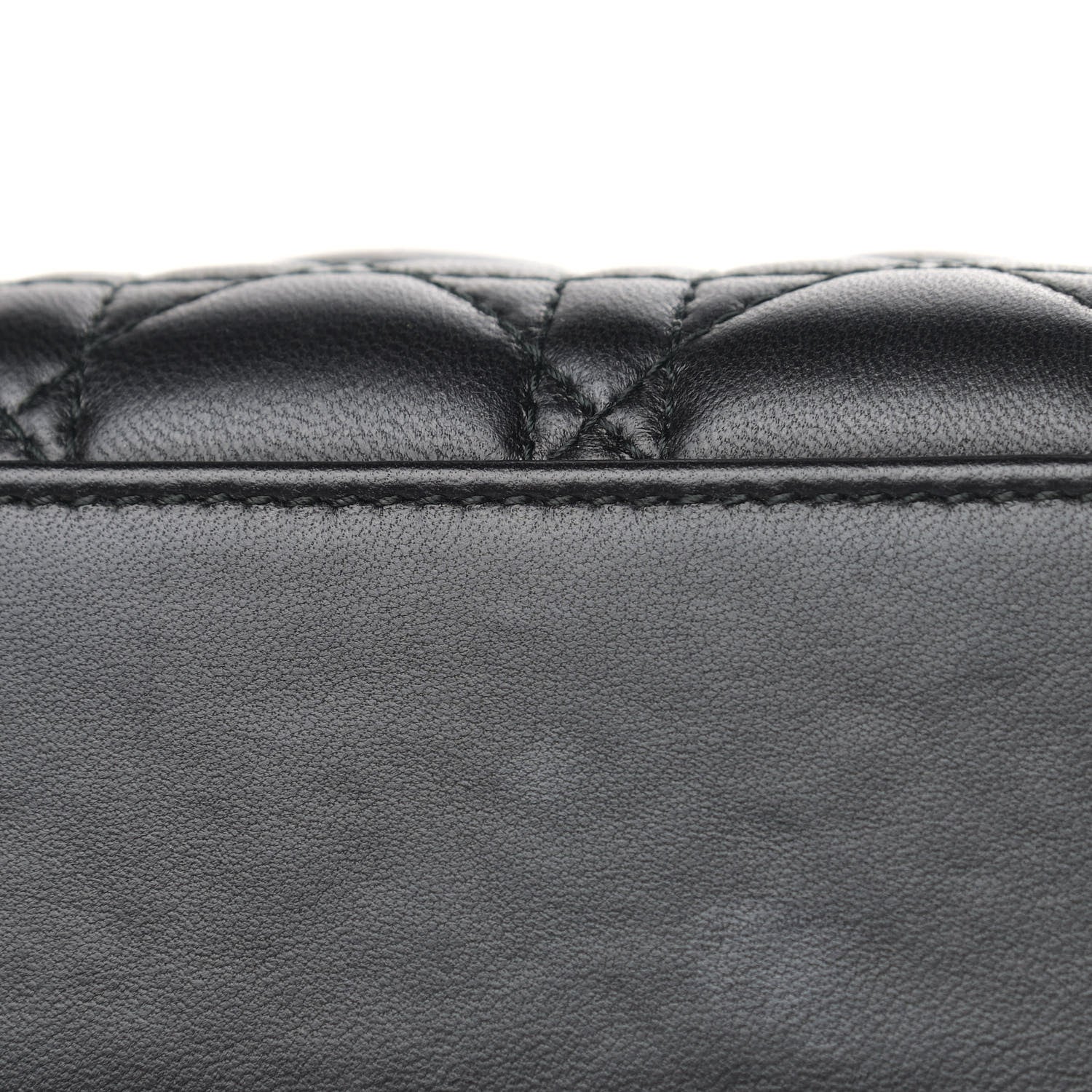 Christian Dior Lambskin Cannage Mini Lady Dior Black 13 of 13