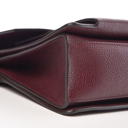 Givenchy Goatskin Medium GV3 Flap Aubergine 8 of 9