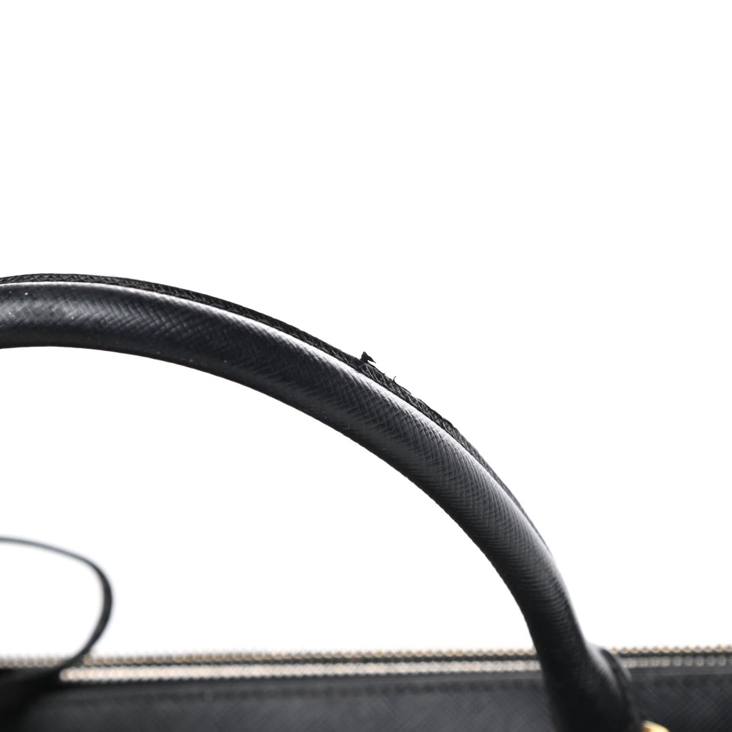 Prada Saffiano Large Galleria Double Zip Tote Black 22 of 23
