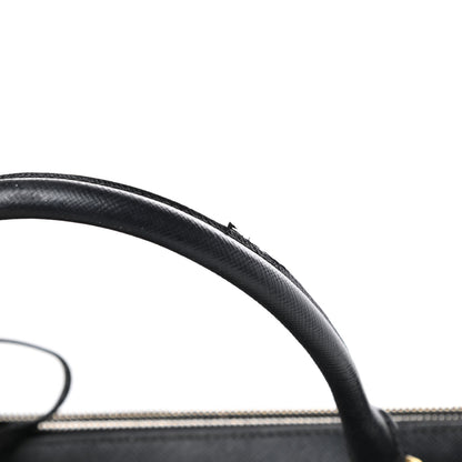 Prada Saffiano Large Galleria Double Zip Tote Black 22 of 23
