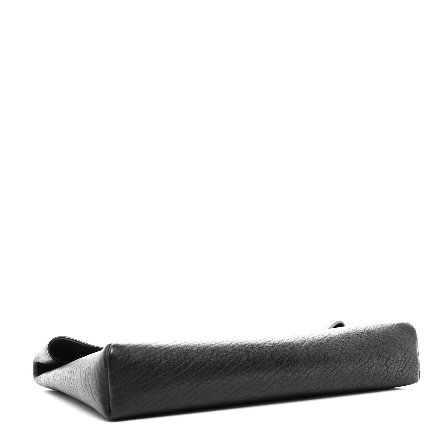 Saint Laurent Lambskin Large Cassandre Envelope Pouch Black 4 of 7