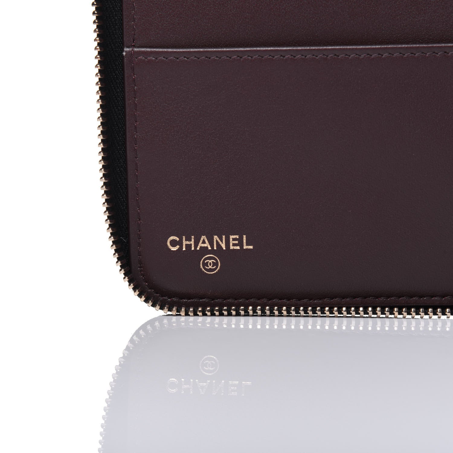 Chanel Caviar Quilted Zip Around Notebook Agenda Cover Black 7 of 12