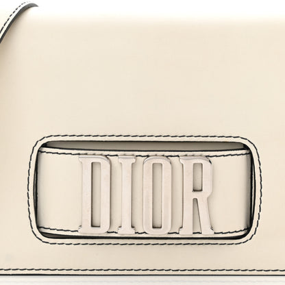 Christian Dior Smooth Calfskin Dio(r)evolution Flap Bag Off White 7 of 14