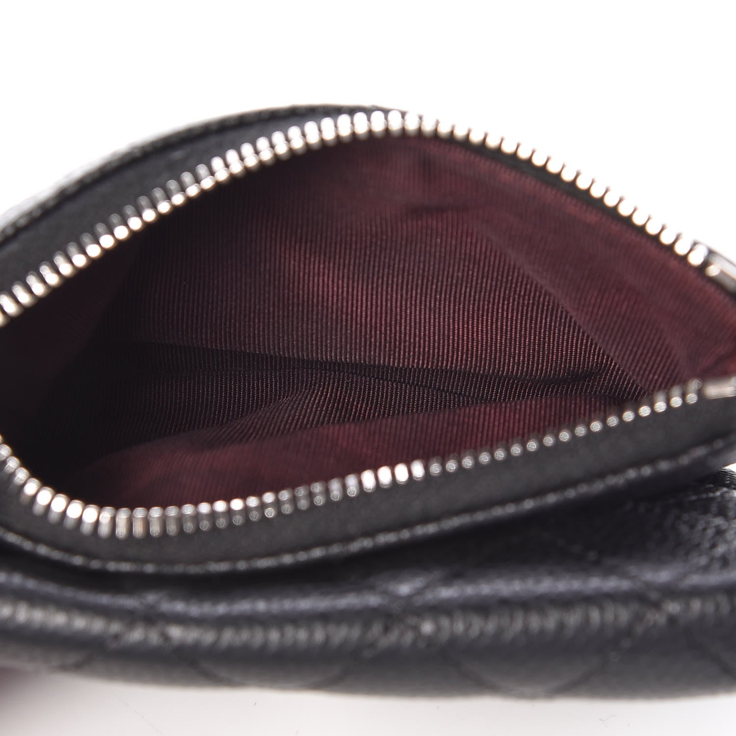 Chanel Caviar Quilted Coin Purse Black 5 of 11
