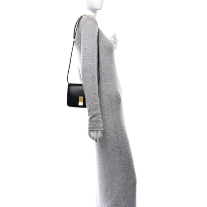 Celine Box Calfskin Small Classic Box Flap Bag Black 2 of 9