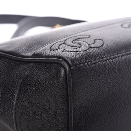 Chanel Caviar CC Shoulder Bag Black 8 of 14