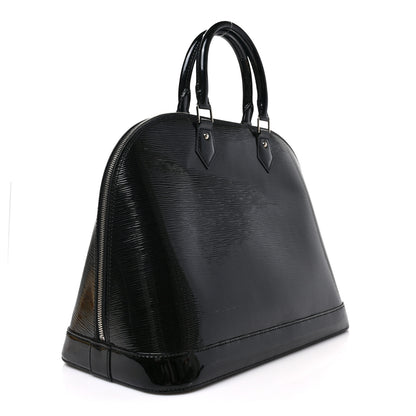 Louis Vuitton Electric Epi Alma MM Black 3 of 8