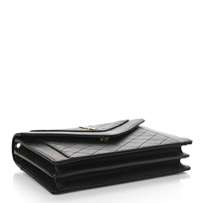 Saint Laurent Lambskin Quilted Mini Gaby Satchel Black 4 of 9
