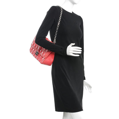 Christian Dior Lambskin Cannage Large Miss Dior Flap Coral 2 of 8