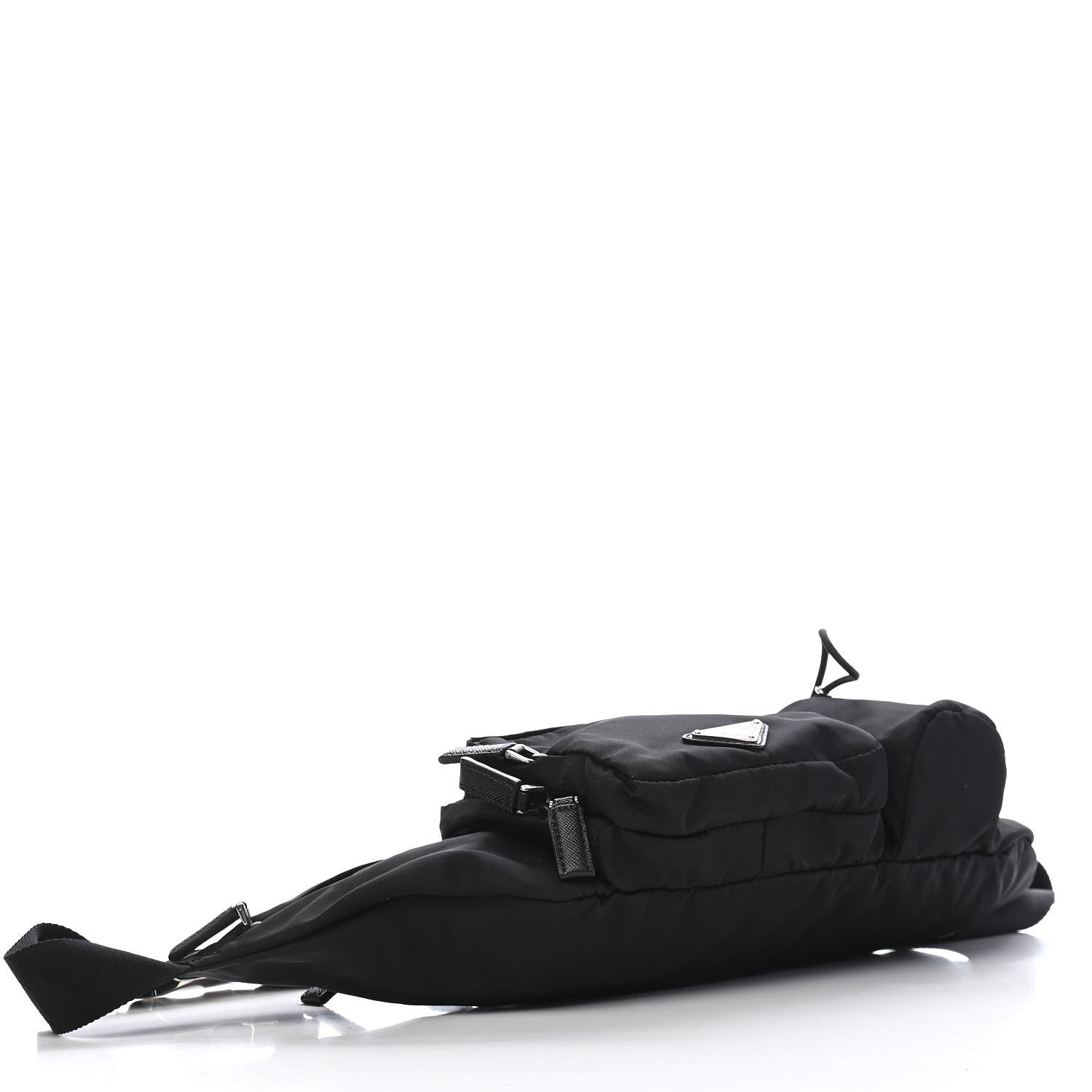 Prada Tessuto Nylon Montagna Belt Bag Black 4 of 9