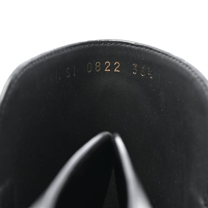 Christian Dior Calfskin Empreinte Ankle Boot 36.5 Black 7 of 8