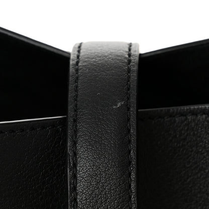 Saint Laurent Smooth Calfskin Large Le 5 A 7 Soft Hobo Black 12 of 12
