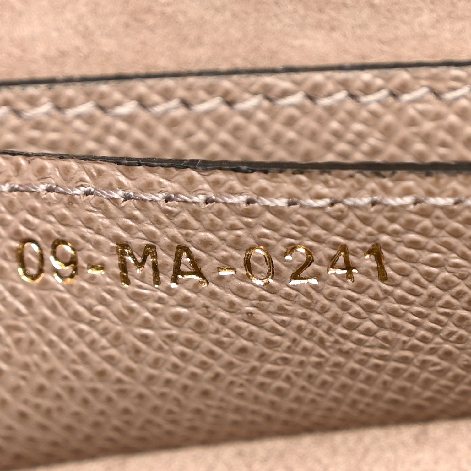 Christian Dior Grained Calfskin Saddle Bag Warm Taupe 6 of 9