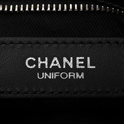 Chanel Calfskin Quilted Crossbody Bag Black 6 of 10