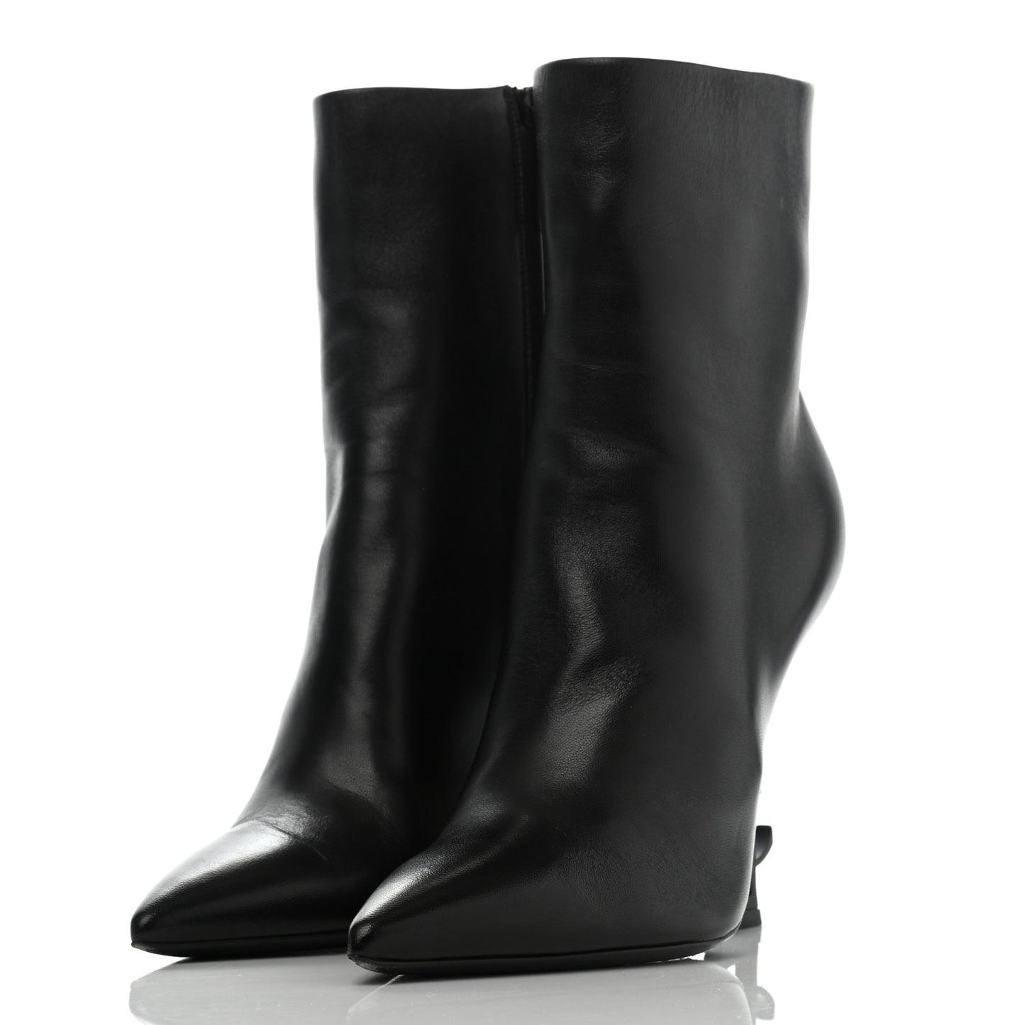 Calfskin Opyum Ankle Boots 38 Black
