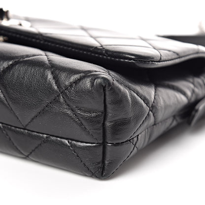 Chanel Lambskin Quilted Crossbody Black 6 of 13