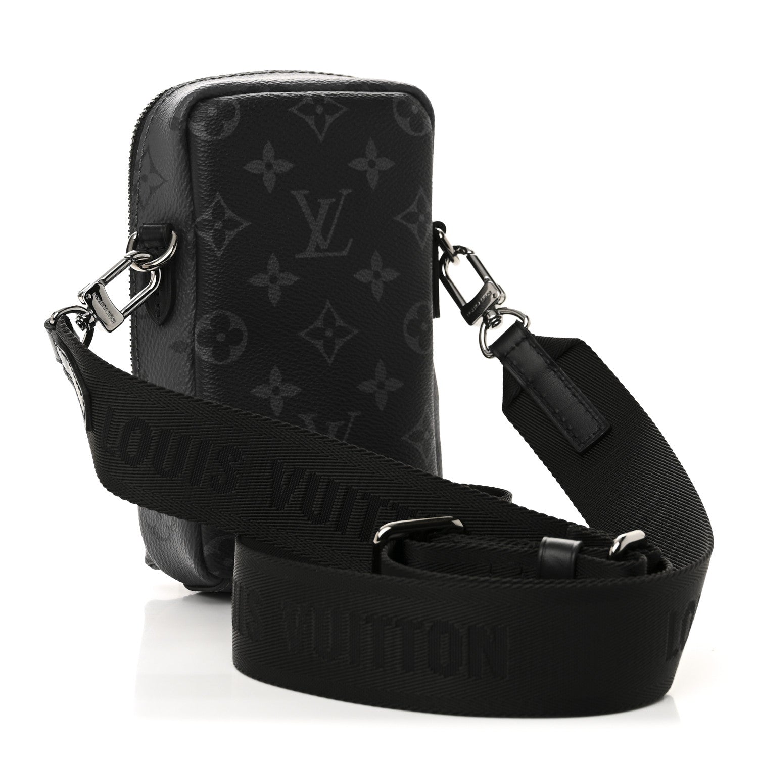 Louis Vuitton ダブルフォンポーチ Louis Vuitton Monogram Eclipse Reverse Double Phone Pouch NM
