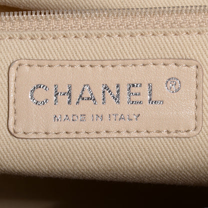 Chanel Calfskin Small Diamond Stitch Tote White 6 of 7