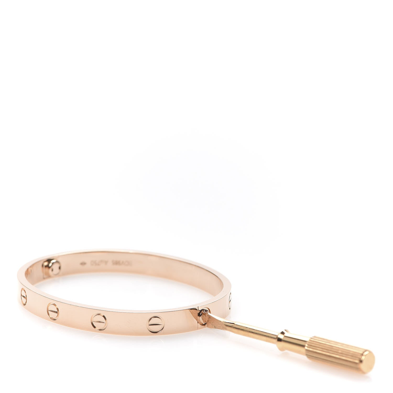 Cartier 18K Pink Gold LOVE Bracelet 16 4 of 7