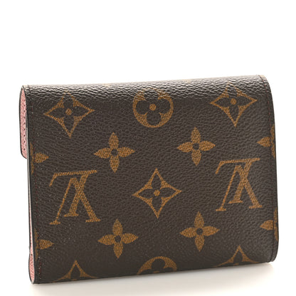 Louis Vuitton Monogram Victorine Wallet Rose Ballerine 3 of 9