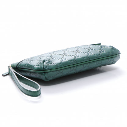 Gucci Guccissima Wristlet Green 4 of 7