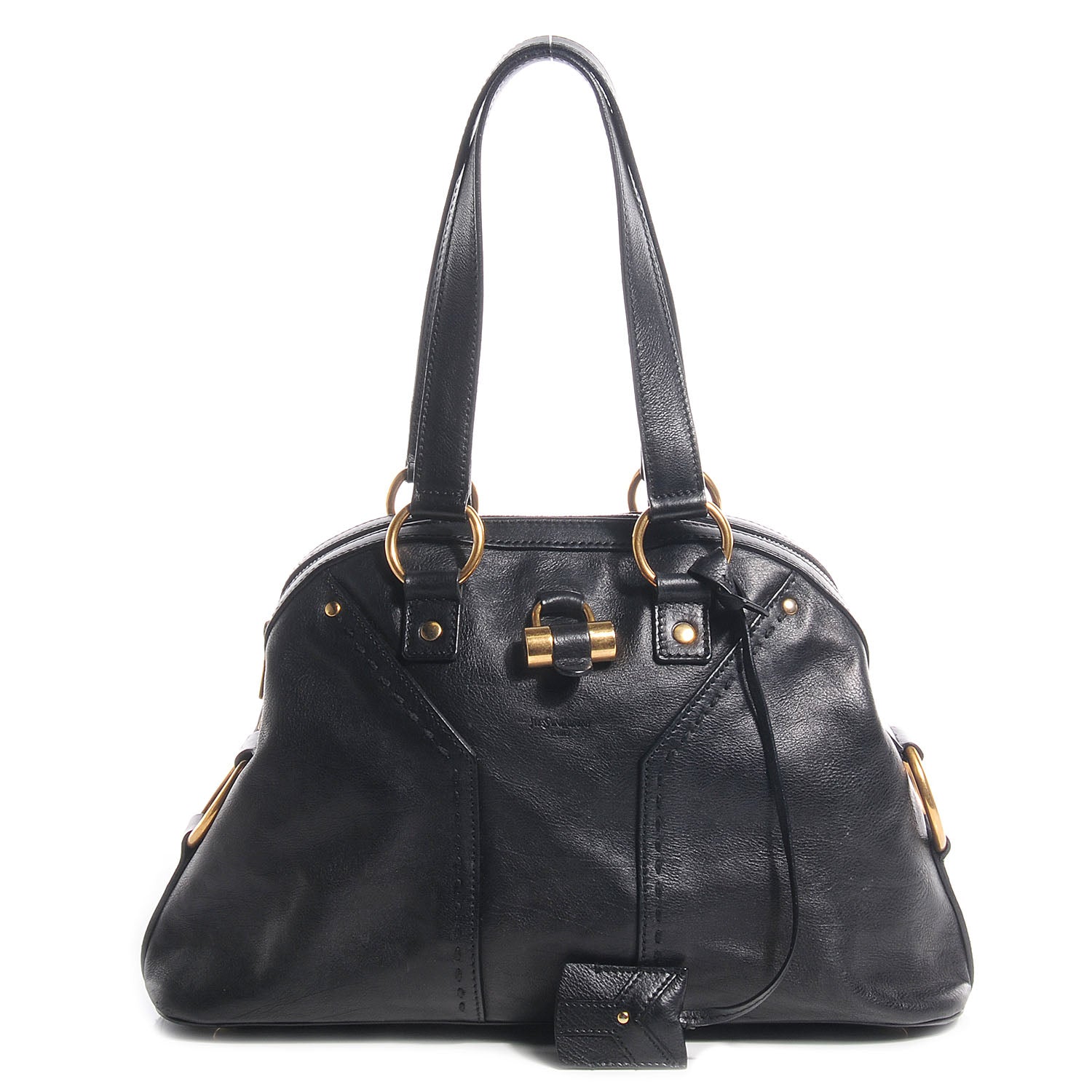 Saint Laurent Calfskin Medium Muse Black 1 of 9